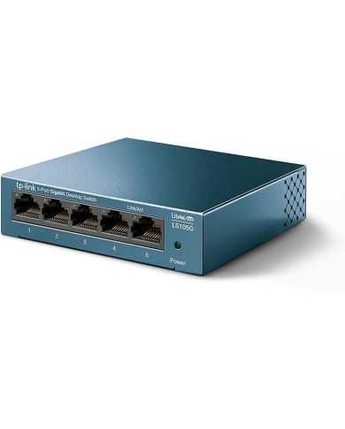 SWITCH TP-LINK GIGABIT 5 PUERTOS LS105G METALICO