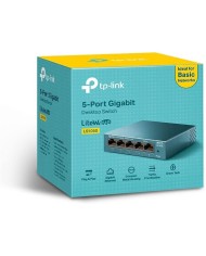 SWITCH TP-LINK GIGABIT 5 PUERTOS LS105G METALICO SWITCH TP-LINK GIGABIT 5 PUERTOS LS105G METALICO