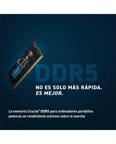 MEMORIA SODIMM 32GB CRUCIAL DDR5 4800MHZ