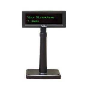 VISOR AVPOS VFD220 USB BLACK 2X20