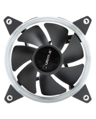 VENTILADOR 12CM UNYKACH CANDY 20 ADICIONAL CHASIS RED RING LED