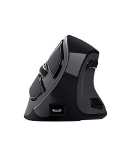 RATON TRUST VOXX ERGONOMICO WIRELESS 9 BOTONES BLACK