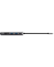 HUB TRUST DALYX USB-C 7 EN 1 HDMI USB-C USB MICRO SD RJ45 SILVER HUB TRUST DALYX USB-C 7 EN 1 HDMI USB-C USB MICRO SD RJ45 SILVER