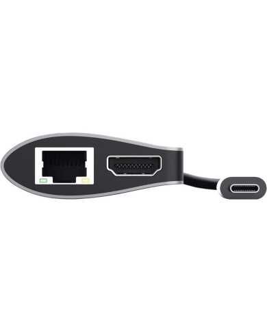 HUB TRUST DALYX USB-C 7 EN 1 HDMI USB-C USB MICRO SD RJ45 SILVER HUB TRUST DALYX USB-C 7 EN 1 HDMI USB-C USB MICRO SD RJ45 SILVER
