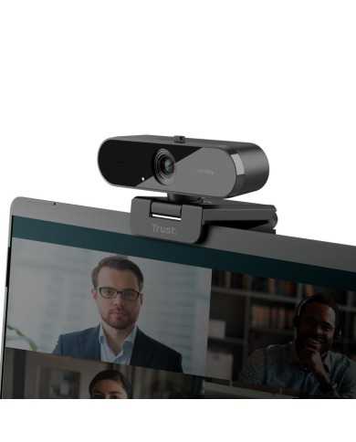 WEBCAM TRUST TW-200 FULL HD 1080P USB BLACK WEBCAM TRUST TW-200 FULL HD 1080P USB BLACK