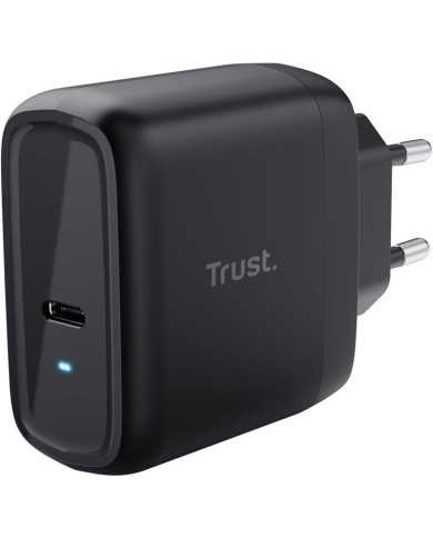 CARGADOR TRUST MAXO USB-C 65W 2M BLACK