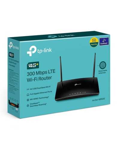WIRELESS ROUTER TP-LINK ARCHER MR500 DUAL BAND AC1200 4G LTE