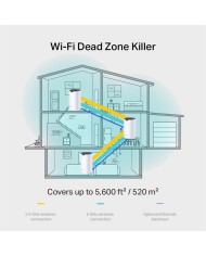 WIRELESS REPEATER TP-LINK WIFI AC1900 HOME MESH PACK 3 DECO S7