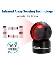 LECTOR AVPOS CODIGOS AVPOS M680 SOBREMESA USB 1D +2D + QR