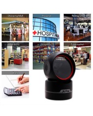 LECTOR AVPOS CODIGOS AVPOS M680 SOBREMESA USB 1D +2D + QR