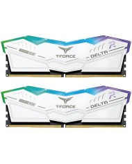 KIT MEMORIA RAM TEAMGROUP DELTA 32GB (2X16GB) DDR5 5600MHZ RGB WHITE KIT MEMORIA RAM TEAMGROUP DELTA 32GB (2X16GB) DDR5 5600MHZ RGB WHITE