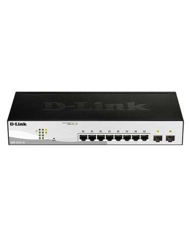 SWITCH D-LINK GIGABIT 10 PUERTOS DGS-1210-10/E