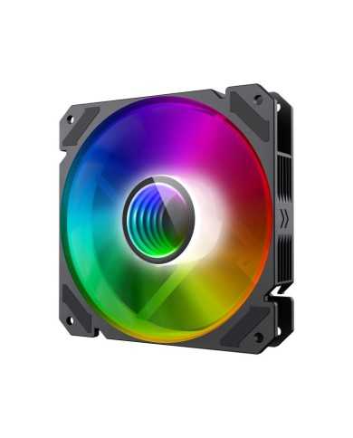 VENTILADOR GM 12CM ADICIONAL GAMING CHASIS ARGB INFINITY SILENCIOSO BLACK VENTILADOR GM 12CM ADICIONAL GAMING CHASIS ARGB INFINITY SILENCIOSO BLACK