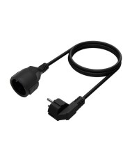 CABLE ALIMENTACION ALARGADOR AISENS CEE7 M/ CEE7 H 5M BLACK