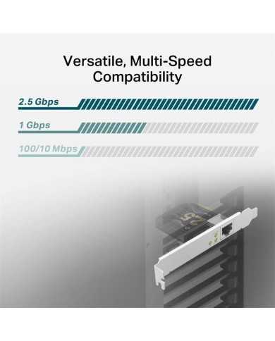 TARJETA DE RED TP-LINK PCIE ETHERNET 2.5 GIGABIT LOW PROFILE