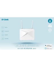 WIRELESS ROUTER D-LINK G415 EAGLE PRO AI 4G 1500MBPS