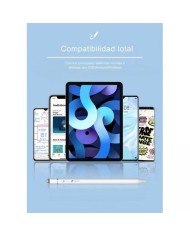 STYLUS PEN LAPIZ PLUS LEOTEC USB-C PARA ANDROID + IOS + WINDOWS WHITE