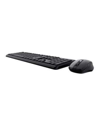 TECLADO + RATON TRUST TKM-360 WIRELESS SILENT BLACK TECLADO + RATON TRUST TKM-360 WIRELESS SILENT BLACK