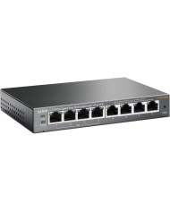 SWITCH TP-LINK GIGABIT 8 PUERTOS TL-SG108PE EASY SMART GESTIONABLE 4 POE