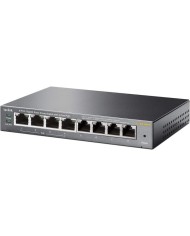 SWITCH TP-LINK GIGABIT 8 PUERTOS TL-SG108PE EASY SMART GESTIONABLE 4 POE