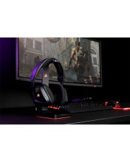AURICULARES + MICROFONO CORSAIR VOID USB ELITE GAMING HEADSET RGB 7.1 BLACK