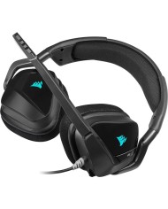 AURICULARES + MICROFONO CORSAIR VOID USB ELITE GAMING HEADSET RGB 7.1 BLACK