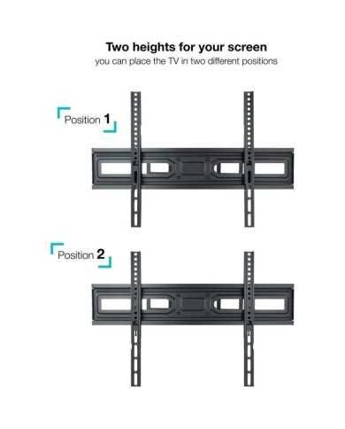 SOPORTE TV MONITOR TOOQ 37-80 40KG INCLINABLE/GIRATORIO BLACK SOPORTE TV MONITOR TOOQ 37-80 40KG INCLINABLE/GIRATORIO BLACK