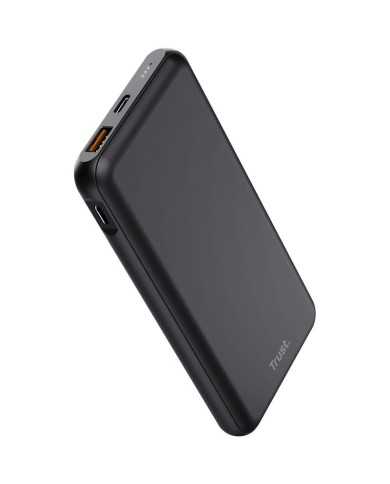 POWERBANK TRUST REDOH 10000MAH USB-A + X2 USB-C BLACK