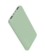 POWERBANK TRUST PRIMO SLIM 10000MAH X2 USB-A + USB-C + MICRO-USB ECO GREEN POWERBANK TRUST PRIMO SLIM 10000MAH X2 USB-A + USB-C + MICRO-USB ECO GREEN