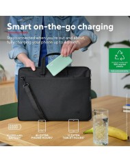 POWERBANK TRUST PRIMO SLIM 10000MAH X2 USB-A + USB-C + MICRO-USB ECO GREEN POWERBANK TRUST PRIMO SLIM 10000MAH X2 USB-A + USB-C + MICRO-USB ECO GREEN