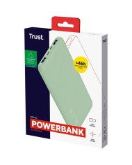 POWERBANK TRUST PRIMO SLIM 10000MAH X2 USB-A + USB-C + MICRO-USB ECO GREEN POWERBANK TRUST PRIMO SLIM 10000MAH X2 USB-A + USB-C + MICRO-USB ECO GREEN