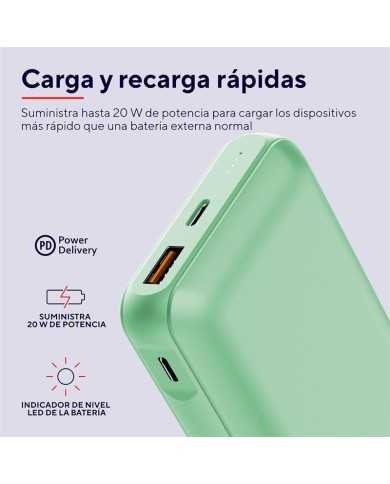 POWERBANK TRUST REDOH 20000MAH USB-A + X2 USB-C GREEN POWERBANK TRUST REDOH 20000MAH USB-A + X2 USB-C GREEN