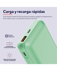 POWERBANK TRUST REDOH 20000MAH USB-A + X2 USB-C GREEN POWERBANK TRUST REDOH 20000MAH USB-A + X2 USB-C GREEN