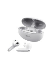 AURICULARES TRUST YAVI EARBUDS ENC BLUETOOTH WIRELESS WHITE AURICULARES TRUST YAVI EARBUDS ENC BLUETOOTH WIRELESS WHITE