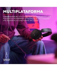 AURICULARES + MICROFONO TRUST GAMING GXT 489 FAYZO HEADSET MULTI BLACK