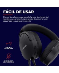 AURICULARES + MICROFONO TRUST GAMING GXT 489 FAYZO HEADSET MULTI BLACK