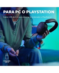 AURICULARES + MICROFONO TRUST GAMING RGB GXT 490 FAYZO HEADSET 7.1 BLACK