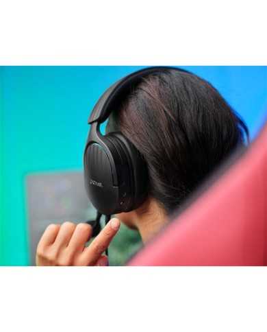 AURICULARES + MICROFONO TRUST GAMING RGB GXT 490 FAYZO HEADSET 7.1 BLACK AURICULARES + MICROFONO TRUST GAMING RGB GXT 490 FAYZO HEADSET 7.1 BLACK