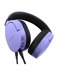 AURICULARES + MICROFONO TRUST GAMING GXT 489P FAYZO HEADSET MULTI PURPLE