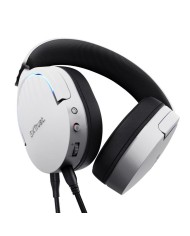 AURICULARES + MICROFONO TRUST GAMING RGB GXT 490W FAYZO HEADSET 7.1 WHITE