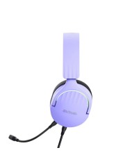 AURICULARES + MICROFONO TRUST GAMING RGB GXT 490P FAYZO HEADSET 7.1 PURPLE