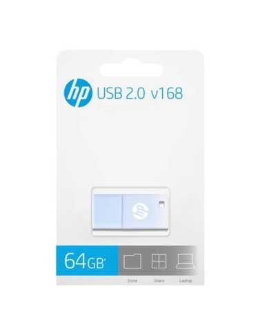 PEN DRIVE 64GB HP USB 2.0 BLUE