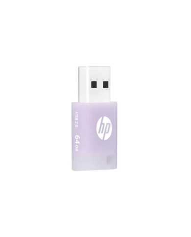 PEN DRIVE 64GB HP USB 2.0 PURPLE