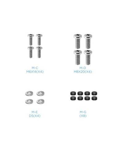ADAPTADOR MONITOR VESA TOOQ 50x50 - 200x200 HASTA 30KG 23-45 BLACK ADAPTADOR MONITOR VESA TOOQ 50x50 - 200x200 HASTA 30KG 23-45 BLACK