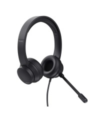 AURICULARES + MICROFONO TRUST AYDA HEADSET PC USB BLACK