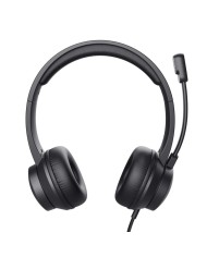 AURICULARES + MICROFONO TRUST AYDA HEADSET PC USB BLACK