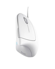 RATON TRUST VERTO USB ERGONOMIC WHITE