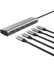 HUB USB-C TRUST 5 PUERTOS HALYX USB-C 3.2