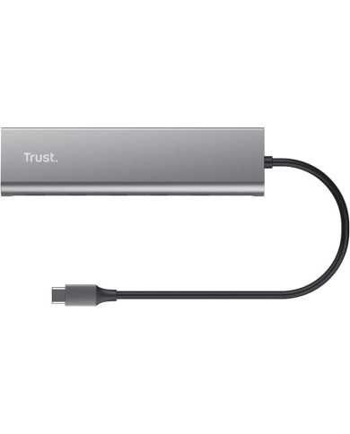 HUB USB-C TRUST 5 PUERTOS HALYX USB-C 3.2 HUB USB-C TRUST 5 PUERTOS HALYX USB-C 3.2