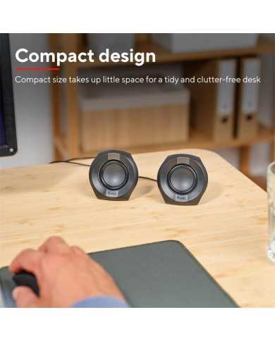 ALTAVOCES TRUST POLO USB 2.0 BLACK ALTAVOCES TRUST POLO USB 2.0 BLACK